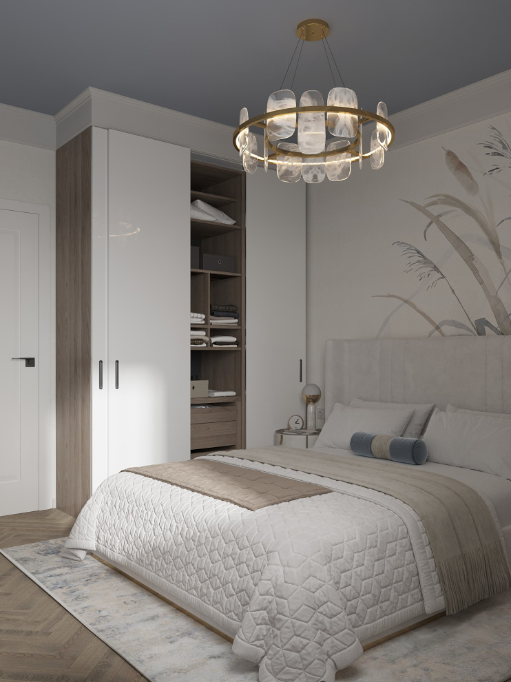 Проект спальни. 3D-визуализация.