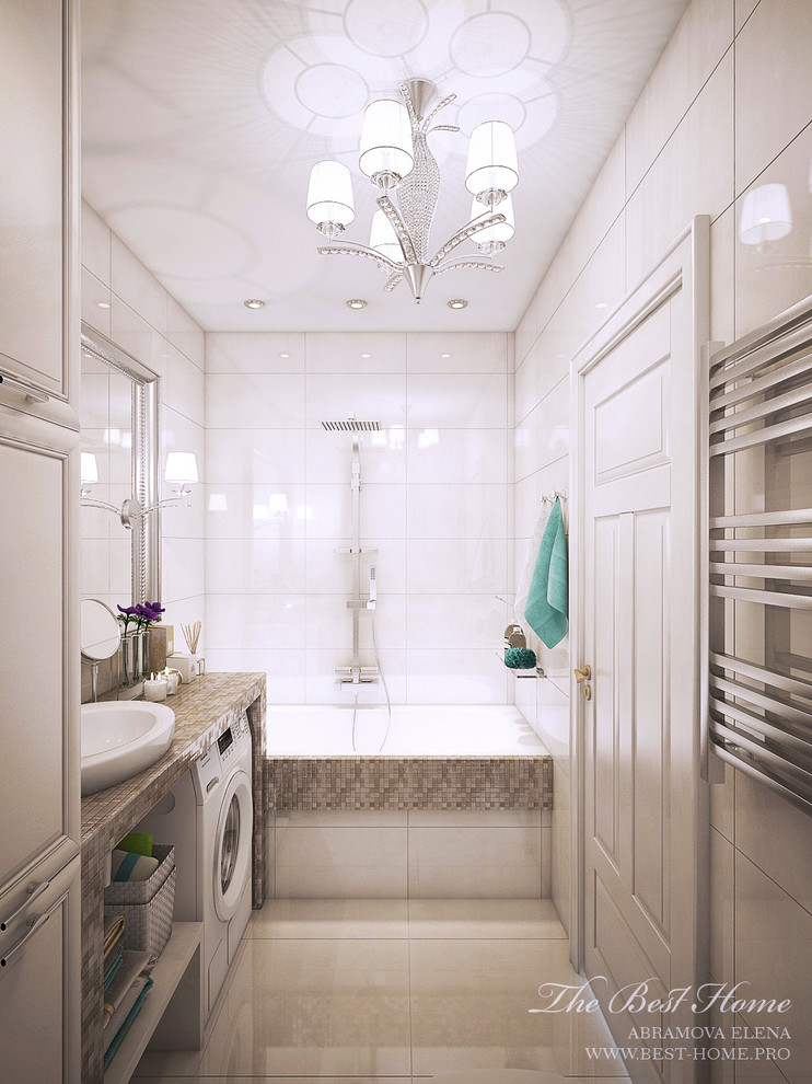 Светлая классика в Пушкине. Трехкомнатная квартира из однокомнатной