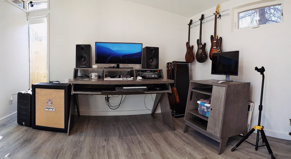 12x20 Signature Series Home Office & Music Studio - Midcentury - Shed ...