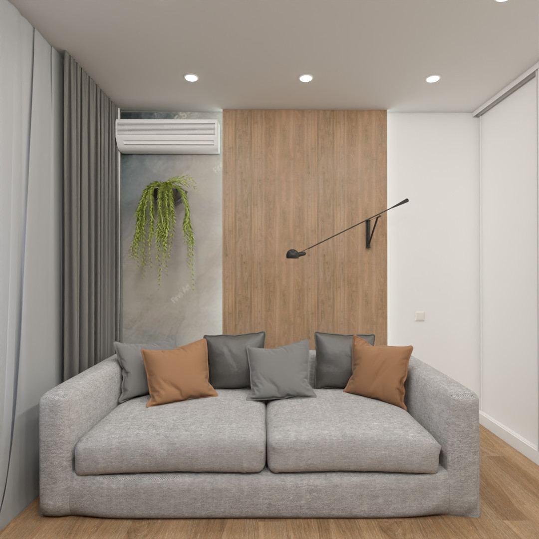 Дизайн интерьера 2-х комнатной квартиры