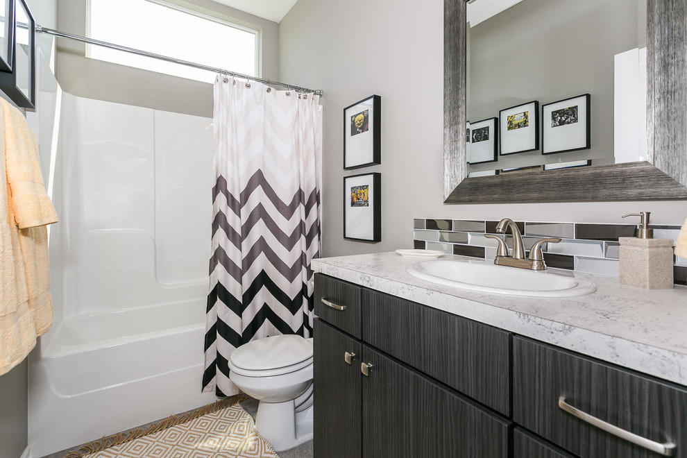 Home design - craftsman home design idea in Wichita