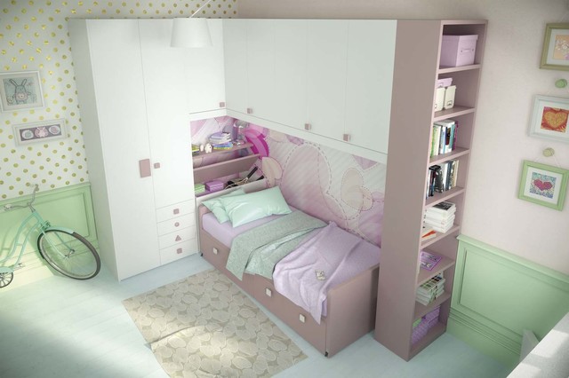 Space Saving Solutions contemporaneo-dormitorio