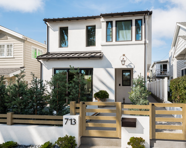 Corona Del Mar Duplex contemporary-exterior
