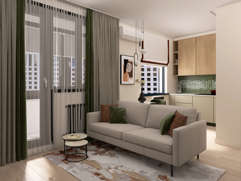 Уютное «гнездышко» для молодой пары_42 кв.м