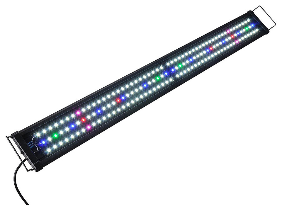 156 Led Aquarium Light Multi-Color Full Spectrum Marine 40"-50" Fish Tank Lamp