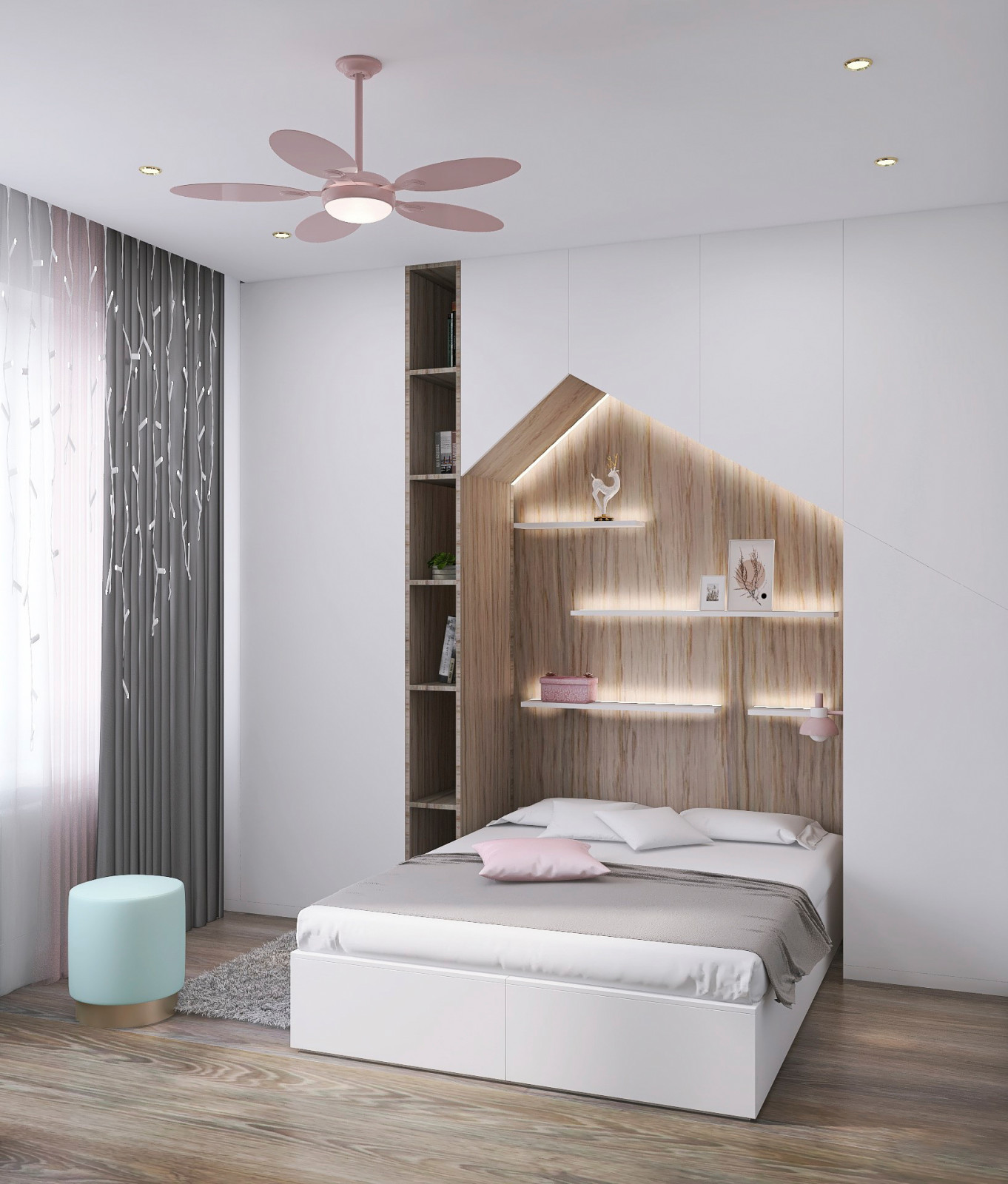 Двушка для молодой семьи в ЖК Настоящее: 80 м2 на троих