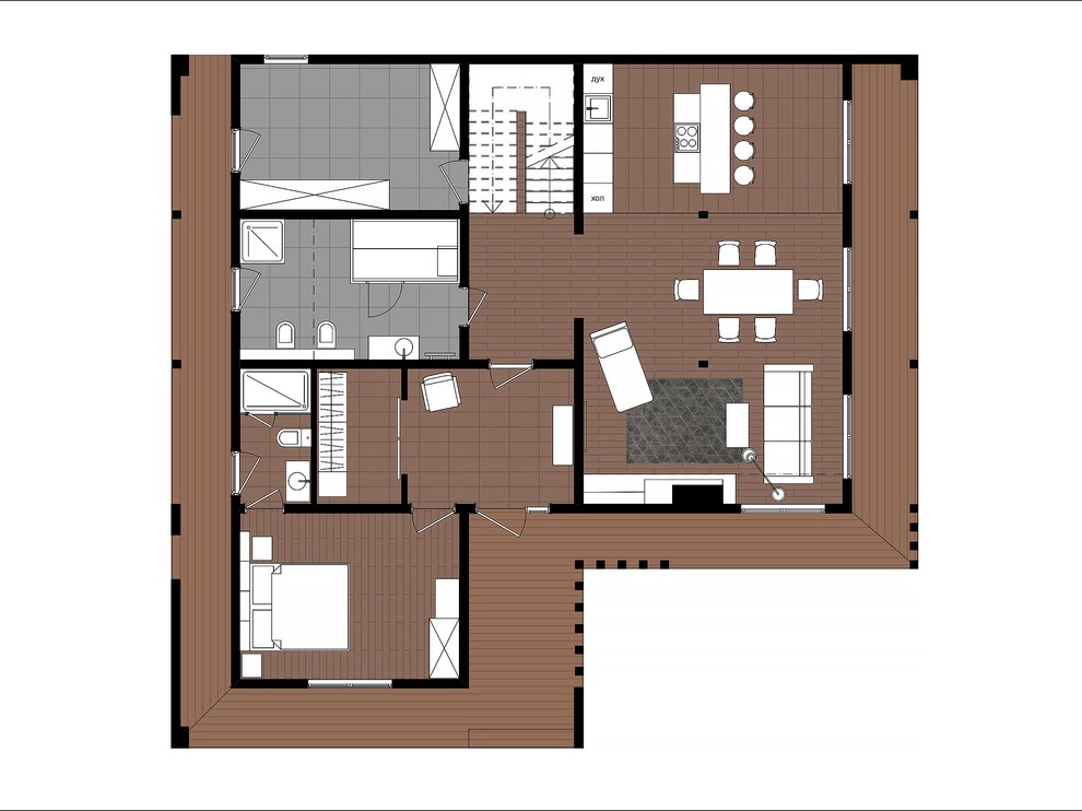 СТИЛЬНАЯ ПРОСТОТА. Интерьер дома