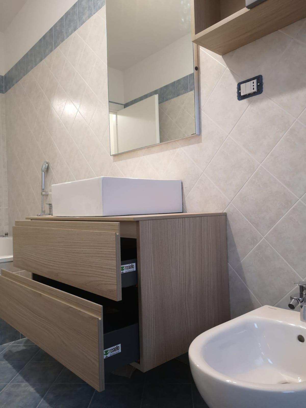 Example of a trendy home design design in Turin