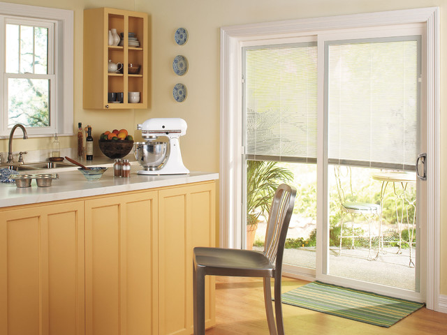 Thermastar By Pella Sliding Patio Door Traditional Kitchen