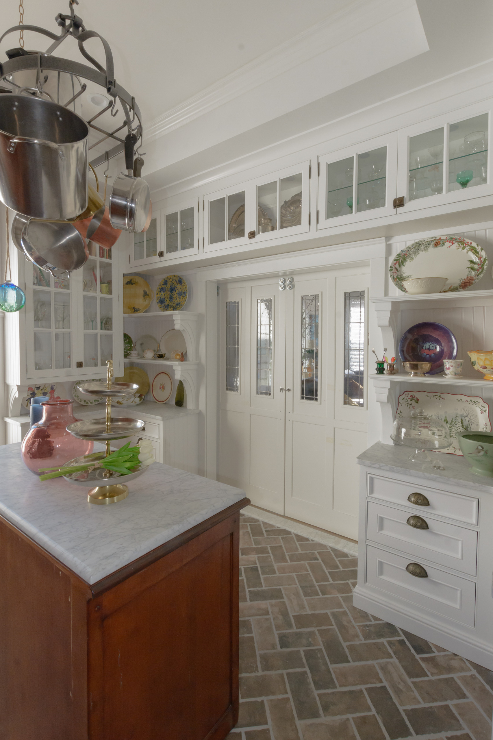 Eclectic Luxury Kitchen & Butler's Pantry