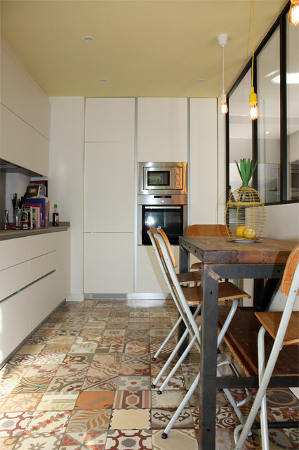 Reforma chic industrial-kueche
