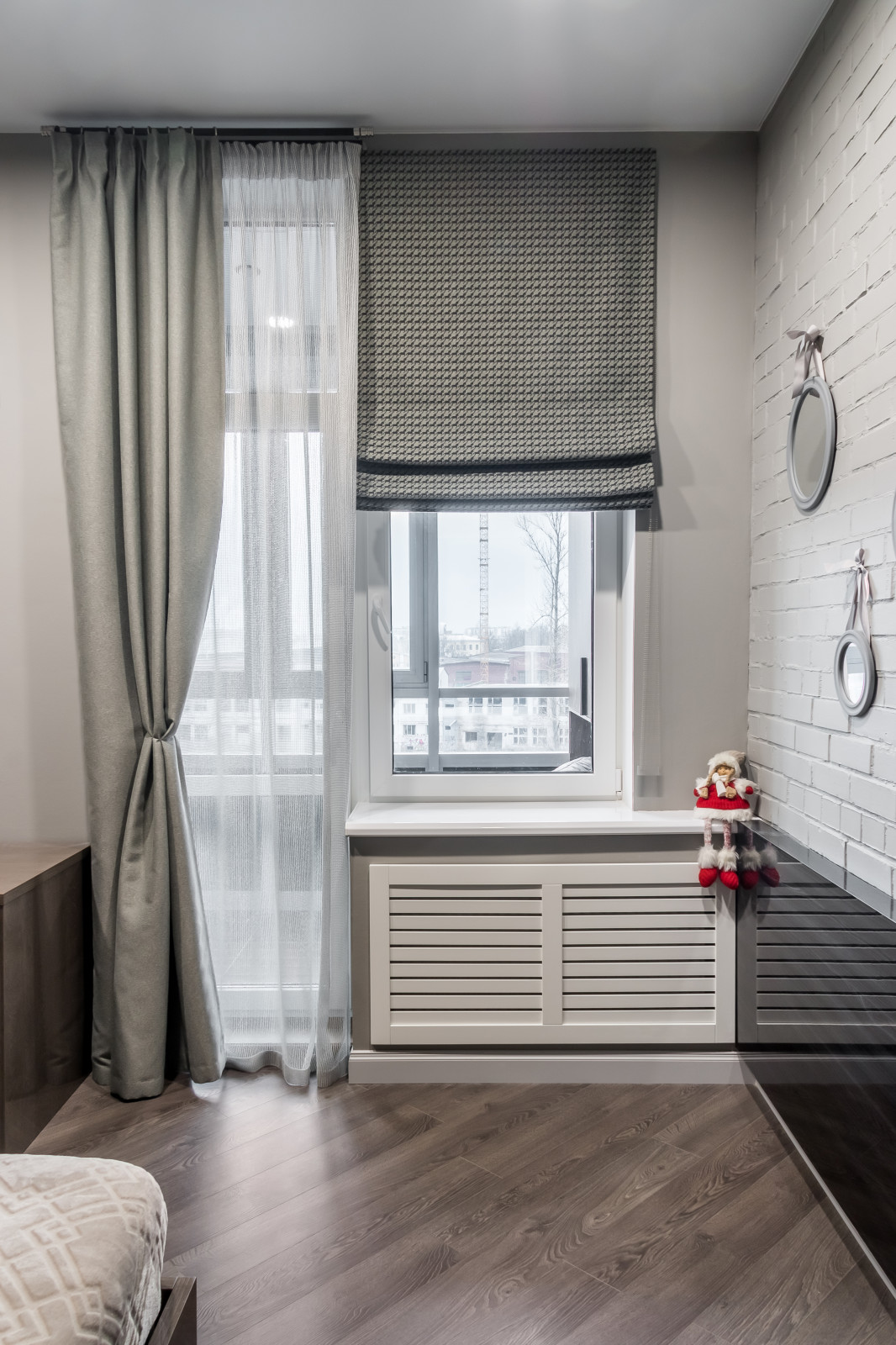 Акцент на шторах