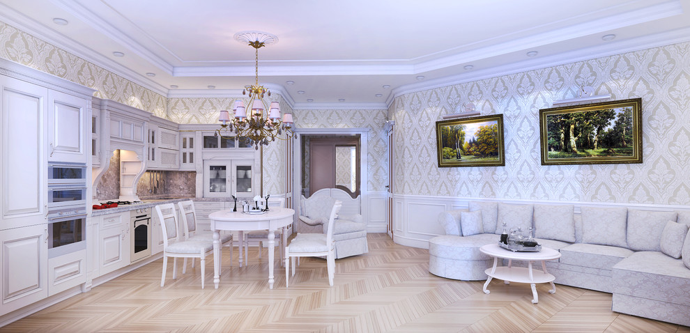 3х комнатная квартира в классическом стиле