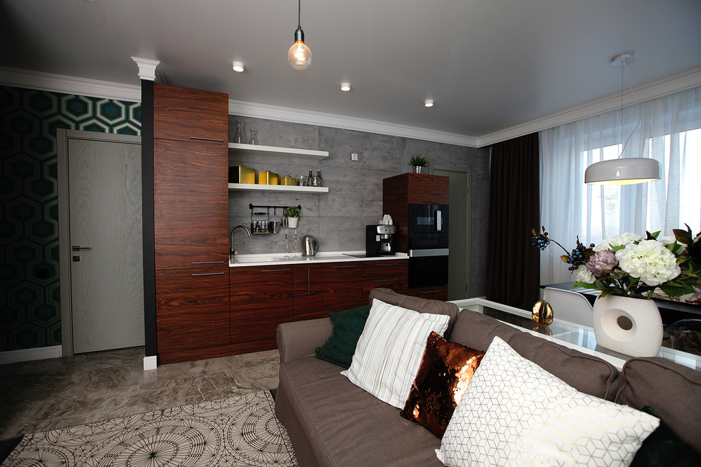 Квартира в стиле fusion