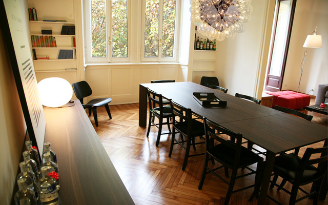 Morgagni Flat contemporary-dining-room