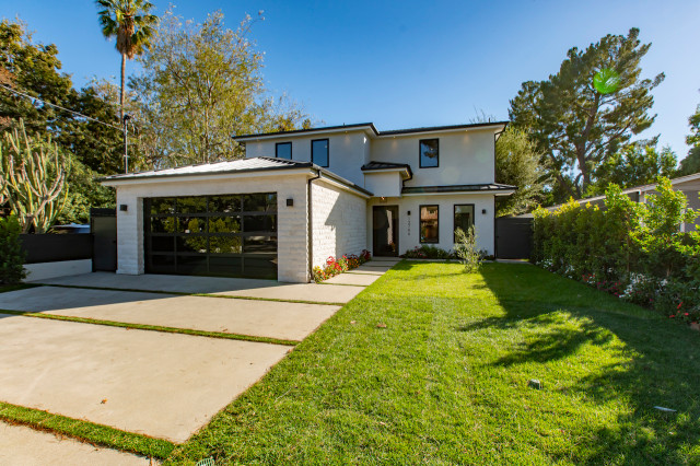 Custom New Construction contemporary-exterior