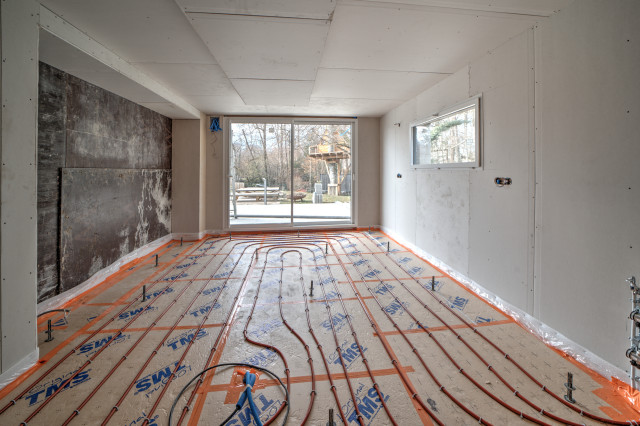 Extension & r&eacute;novation d'une villa individuelle contemporain