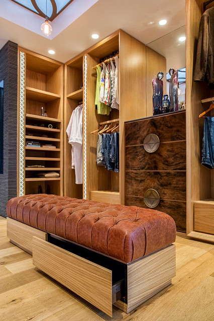 LUXE LODGE - Master Dressing Room - Contemporary - Closet - Los Angeles -  by Ultraspace by Mark Gacesa | Houzz