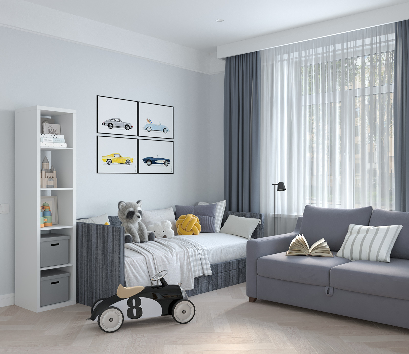 Светлая квартира в "сталинке"