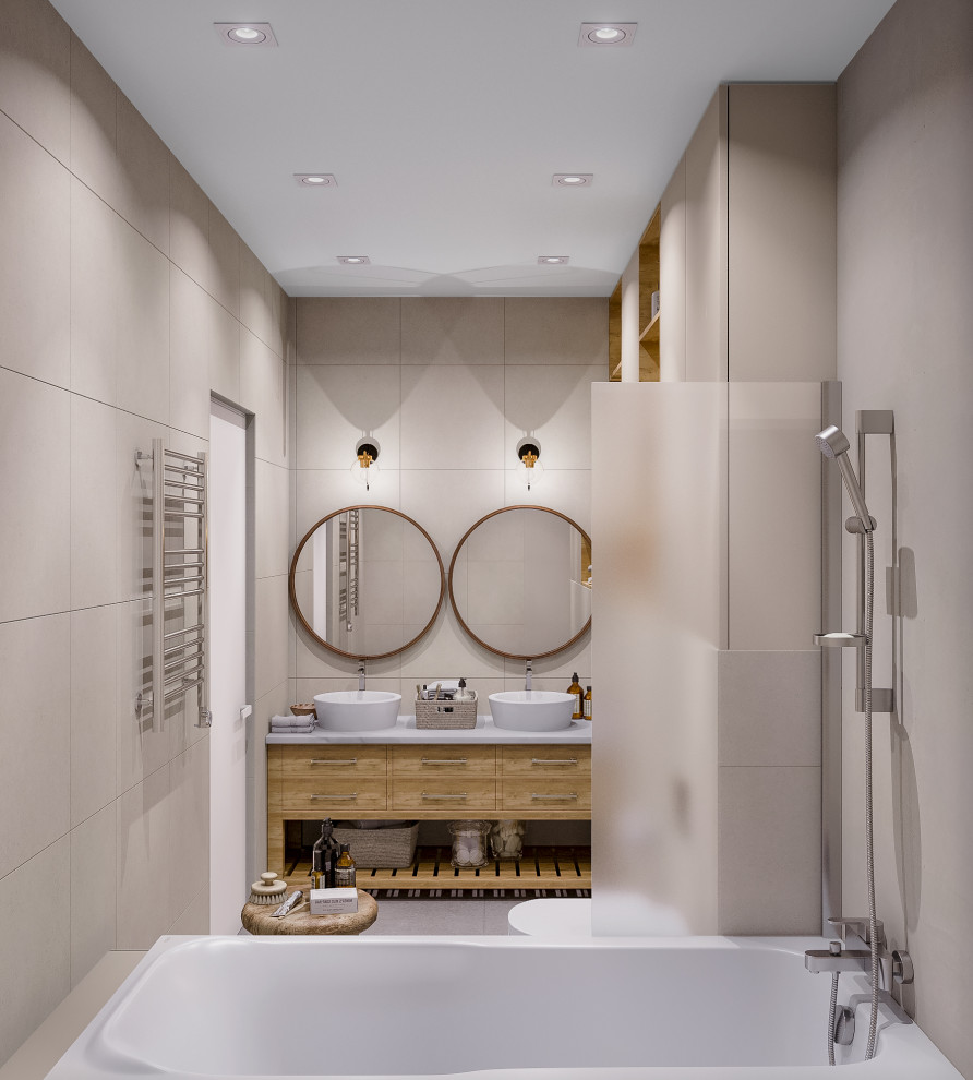 Светлая квартира в скандинавском стиле