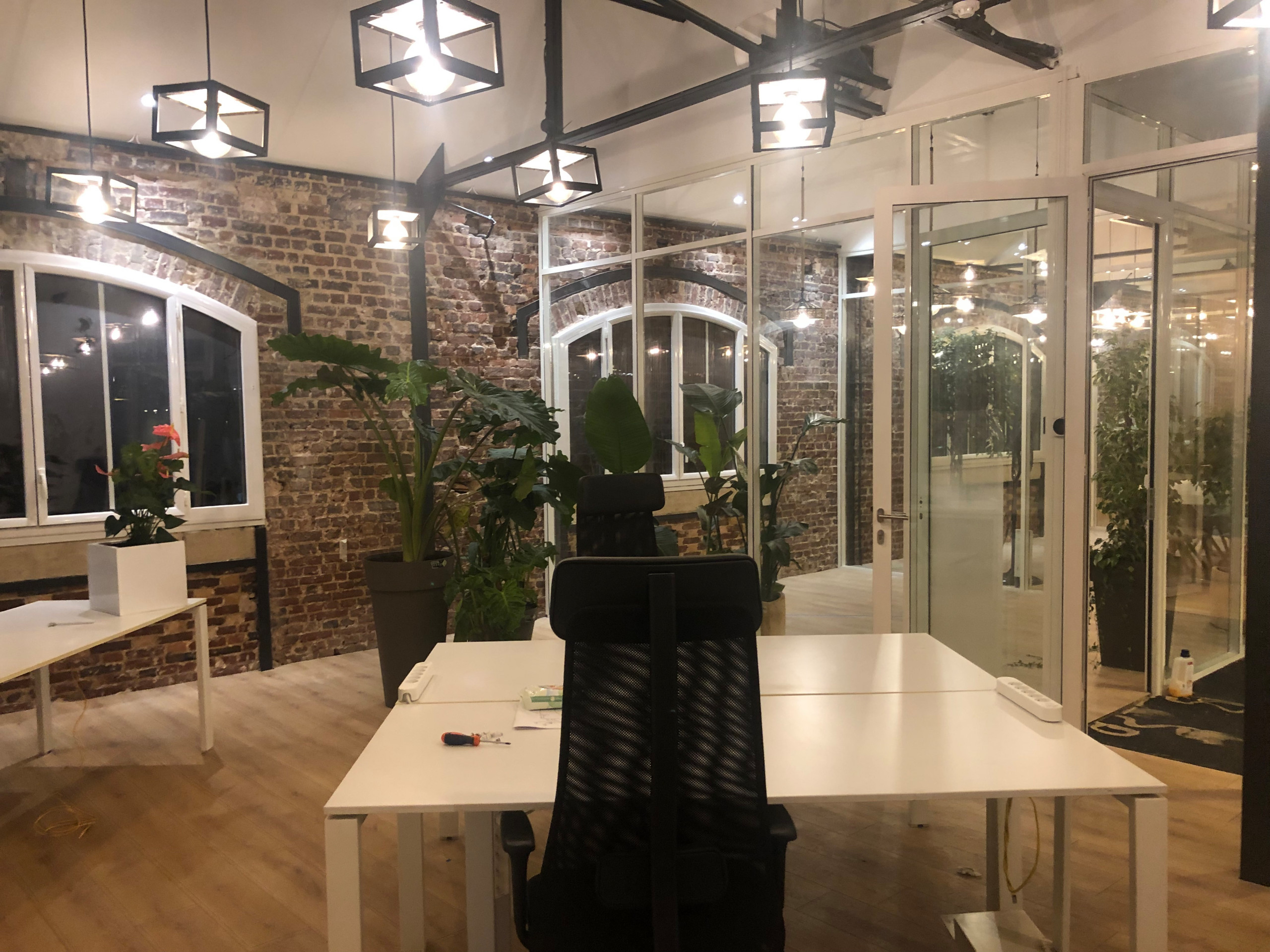 Rénovation de Bureaux style industriel