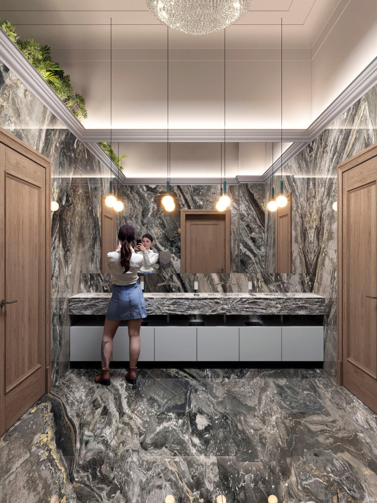 Главный санузел для МГУ, 52 м. кв