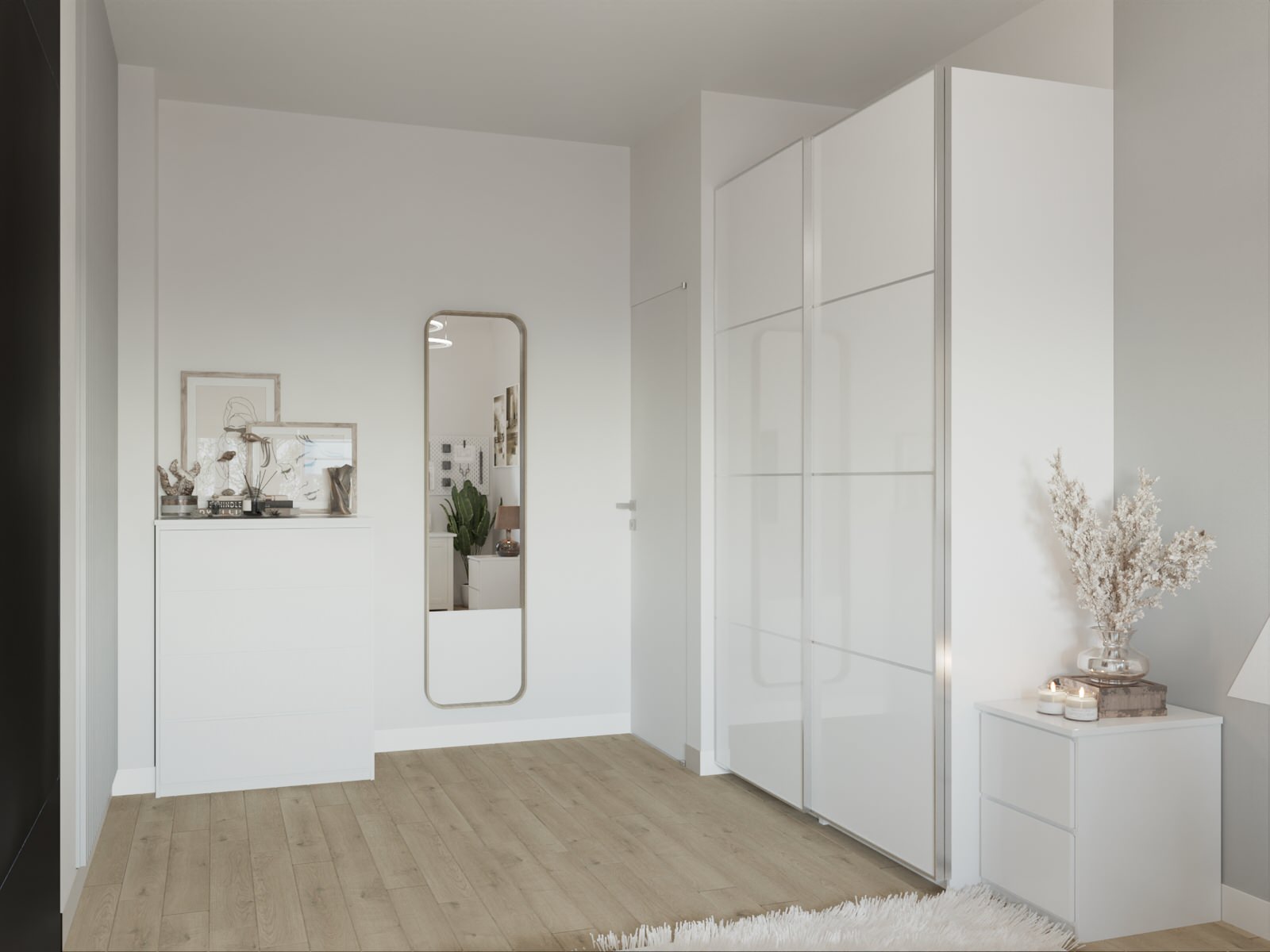 Детская для девушки с мебелью Икея