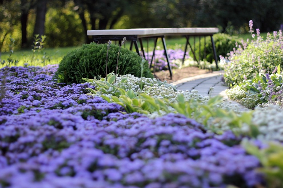 Ландшафт. Цветник в ГБС Москвы (по заказу ландшафтной компании «Формула Сада»)