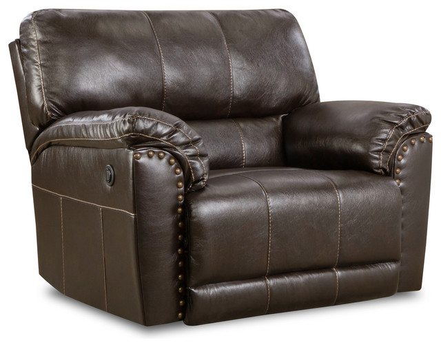 Lane Home Furnishings Abilene Chestnut Power Cuddler Recliner