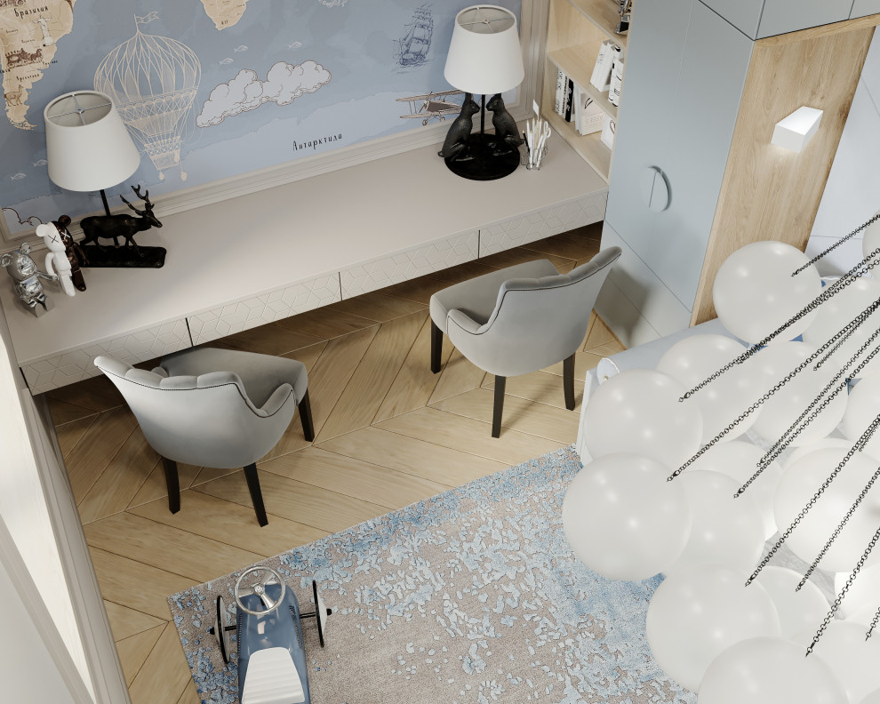 Детская для маленького мужчины из проекта "Небо"