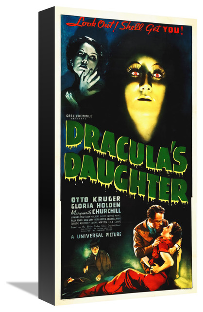 "Dracula's Daughter, 1936" Canvas by Hollywood Photo Archive, 8x16