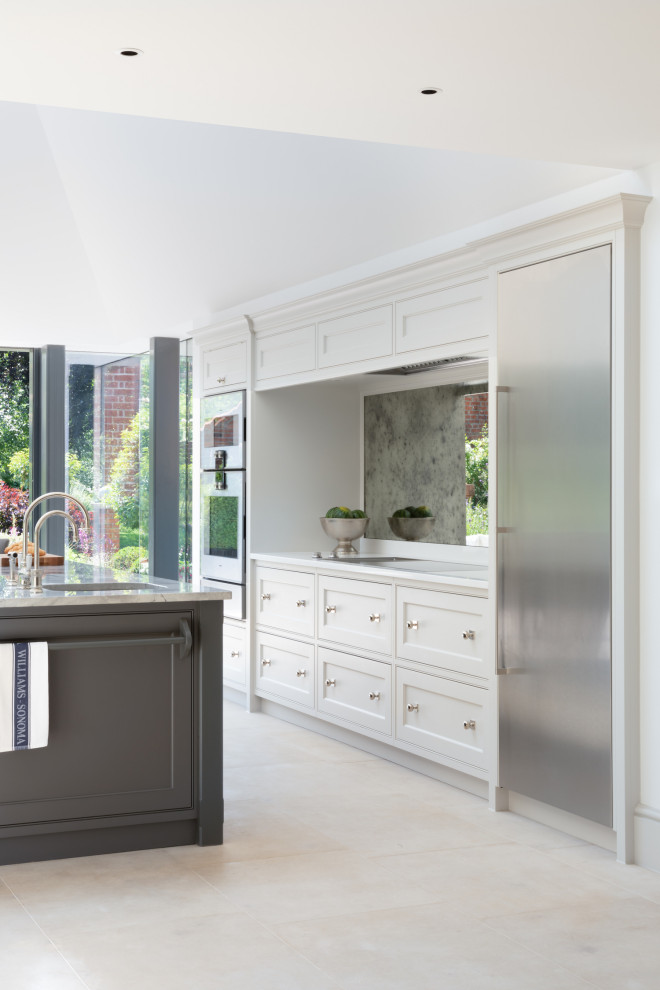 Photo of a transitional kitchen in Essex.