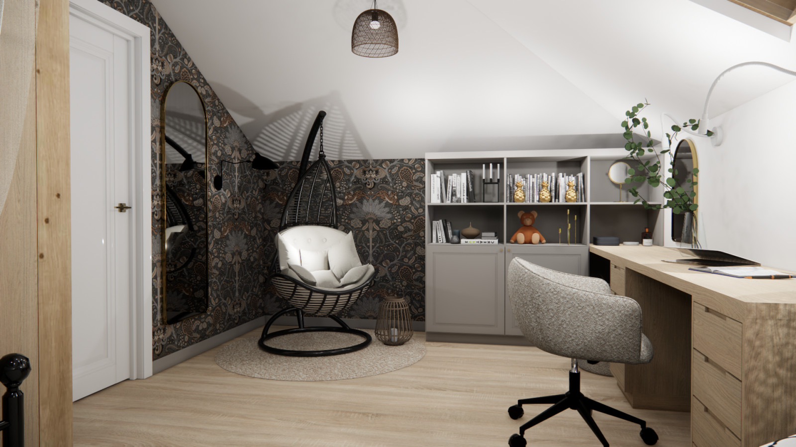 Дом п.Березняки мансарда