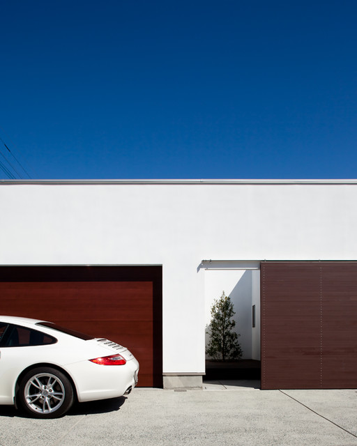Garage Ｙ minimalistisch-haeuser