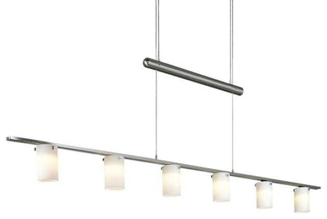 Shop Houzz | Minka Aire Counter Weights 6-Light Low Voltage ... - Counter Weights 6-Light Low Voltage Chandelier contemporary-chandeliers