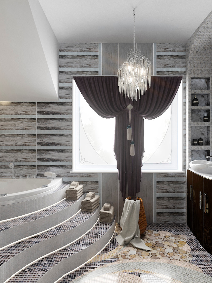 Дизайн ванной в частном доме