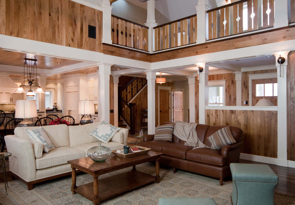 Lake Champlain Vermont Traditional Living Room Burlington by