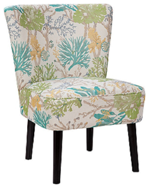 Penelope Side Accent Chair, Under the Sea