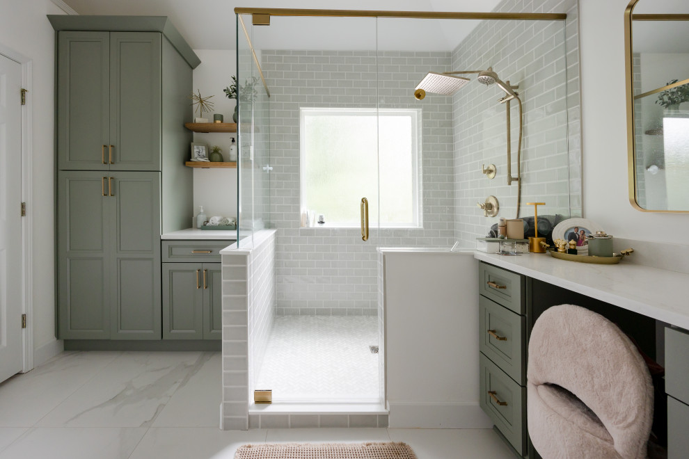 Luxury Master Bathroom & Custom Walk-In Closet Woodstock