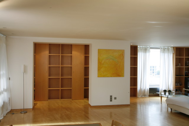 B&uuml;cherwand contemporain-salon
