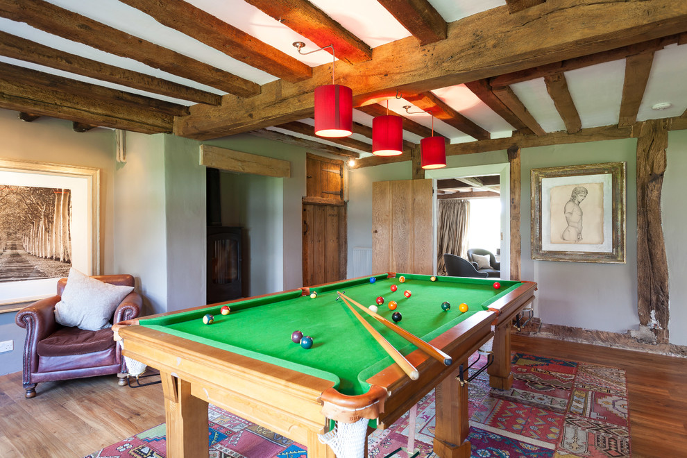 Photo of a country family room in Gloucestershire.