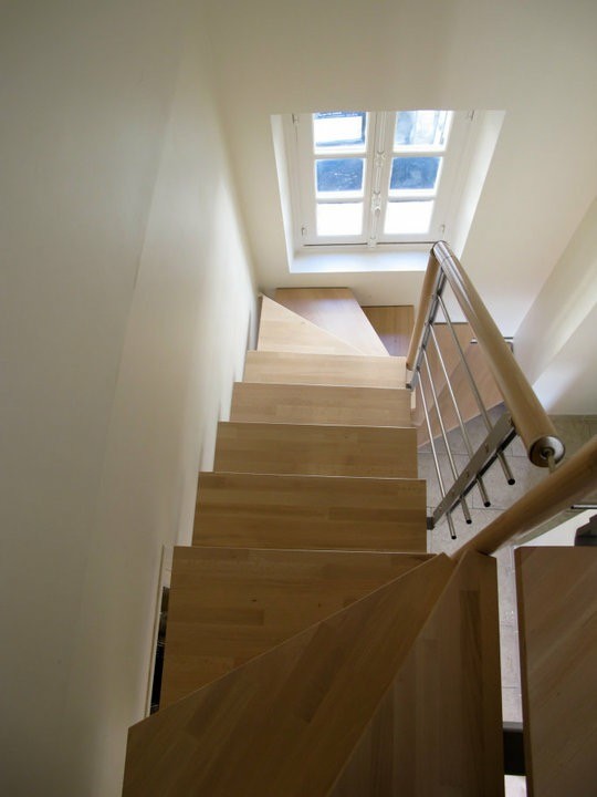 L'escalier bois metal