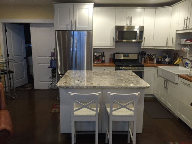 From garage to 3 bed 3 bath apartment