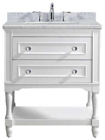 Cape Cod 30 Bathroom Vanity Traditional Bathroom Vanities And Sink Consoles By Ari Kitchen Bath