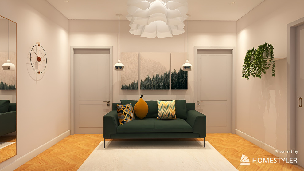 Гостиная в стиле современной классики