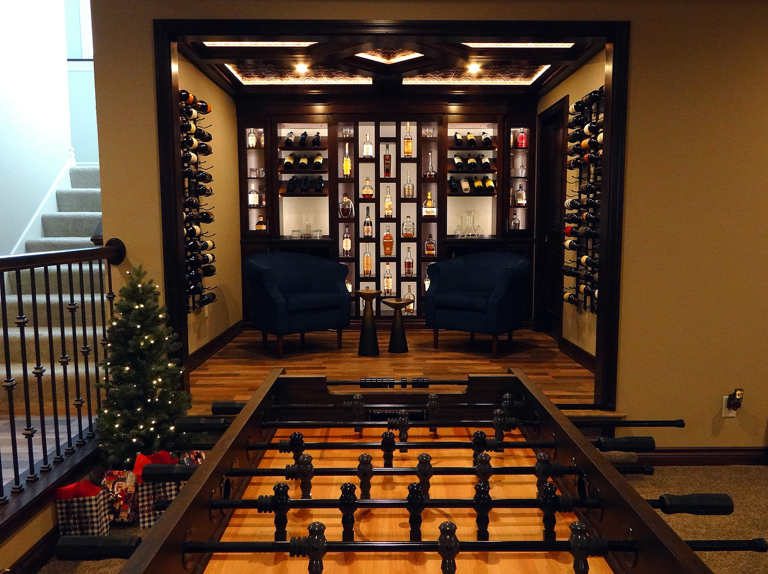 Sussex Residence - Lower Level Wine Room