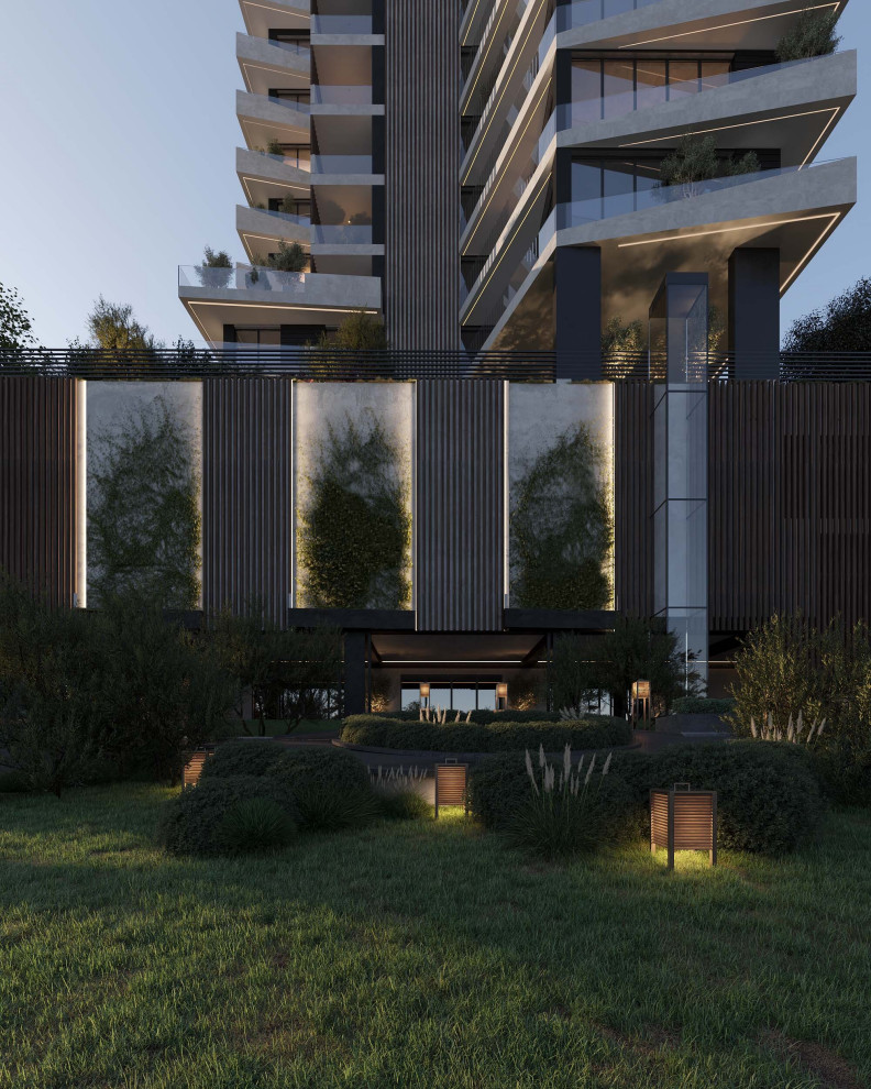 Modern Style Residential Building