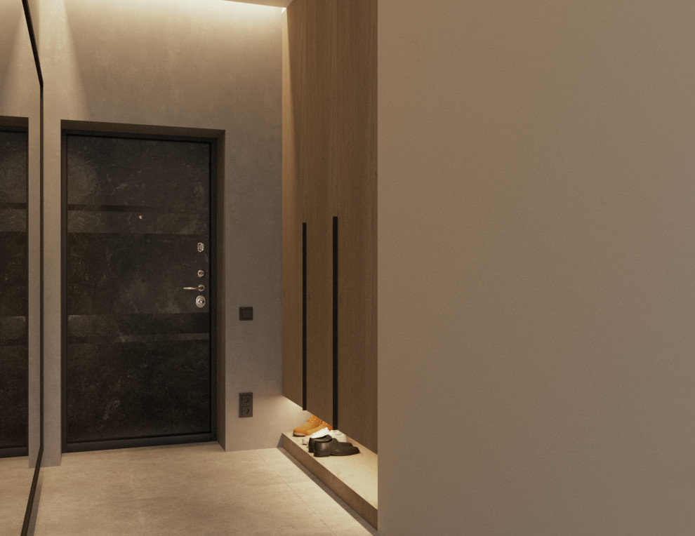 Современная квартира с видом на лес