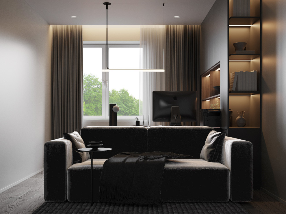 Дизайн квартиры 140м² в Красноярске, ЖК "Александровский"