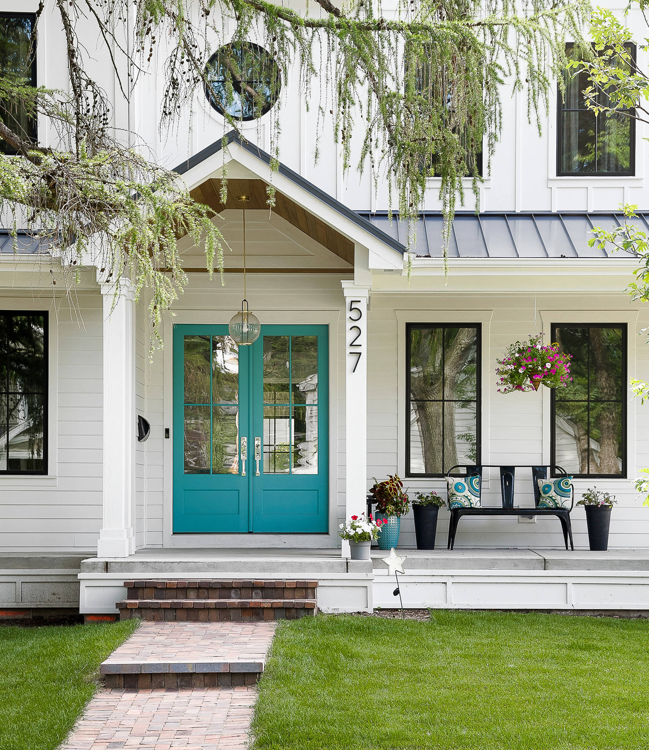75 Concrete Porch Ideas You'll Love - December, 2025 | Houzz, image size:2078x2400
